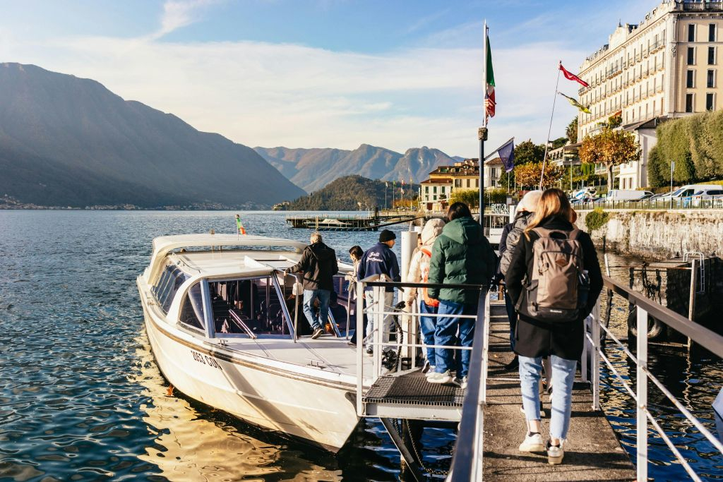 Lake Como & St. Moritz: Day Tour from Milan + Bernina Red Train Ride & Cruise