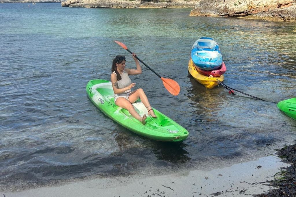 Cala Domingos: Aluguer de caiaques