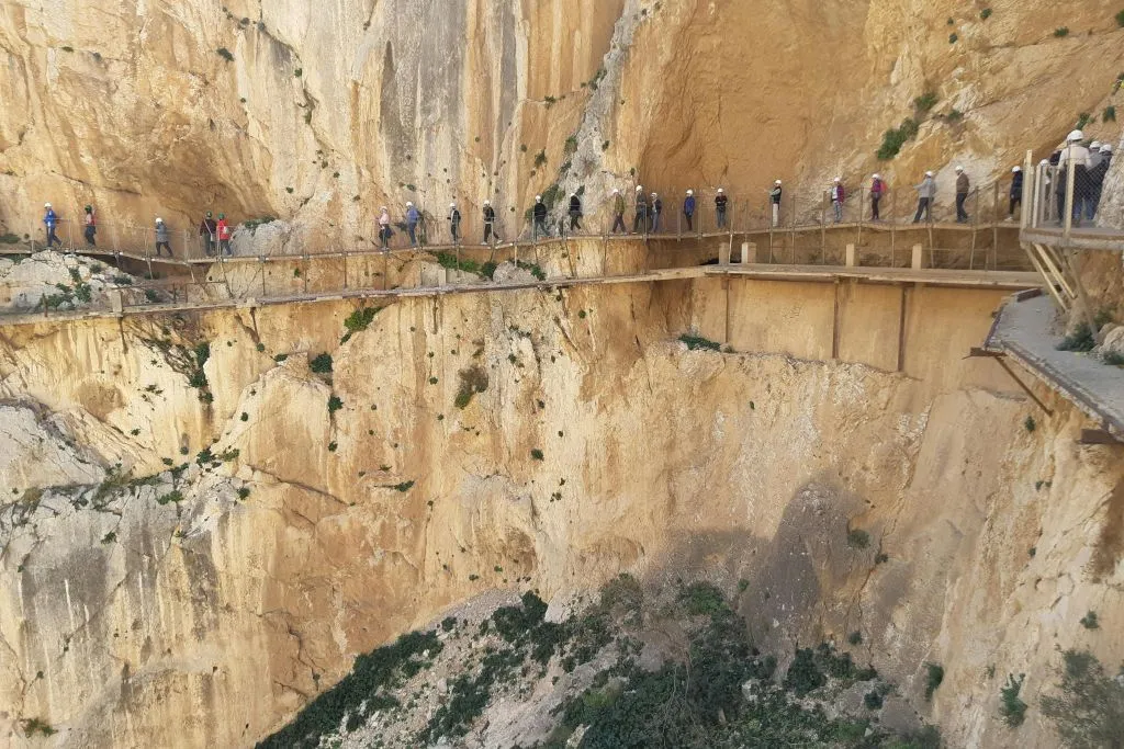 Caminito del Rey: Visita guiada + Autobús lanzadera desde El Chorro