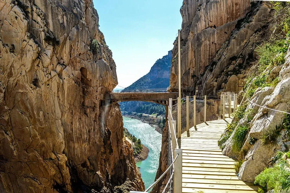 Caminito del Rey: Visita guiada + Autobús lanzadera desde El Chorro