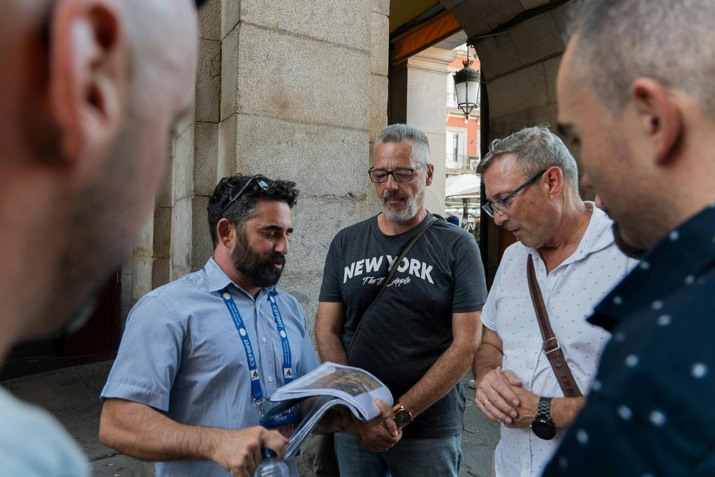 Madrid: Guided Walking Tour + Tapas Tasting & Drinks
