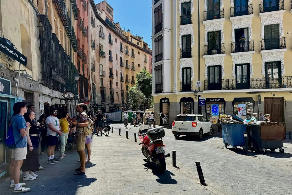 Madrid: Guided Walking Tour + Tapas Tasting & Drinks