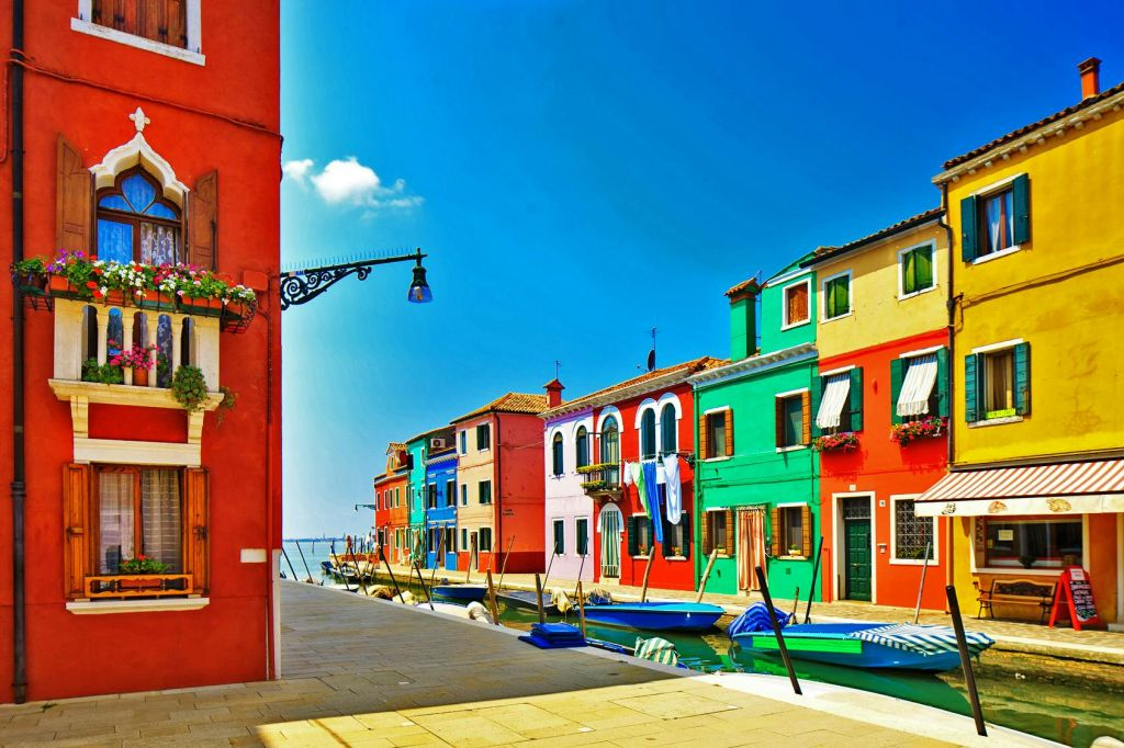Visita a Murano, Burano y Torcello + Demostración de soplado de vidrio