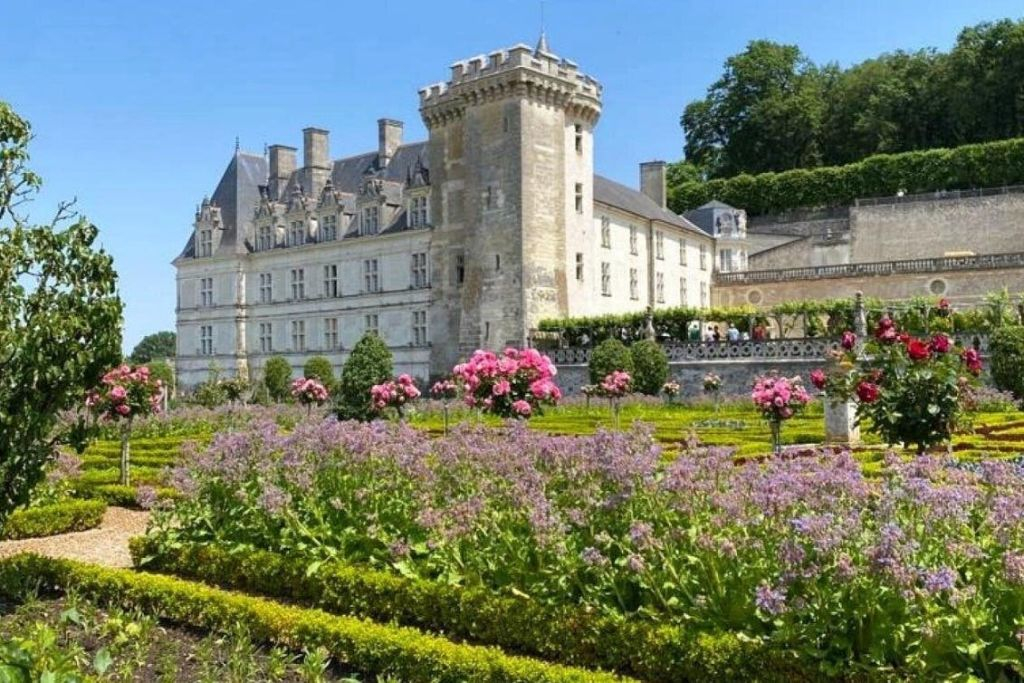 Château d'Azay-le-Rideau & Gardens of Villandry: Guided Trip from Tours