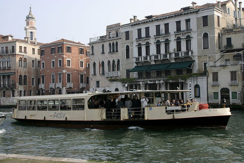 Vaporetto Pass: Venice Public Water Bus (ACTV)