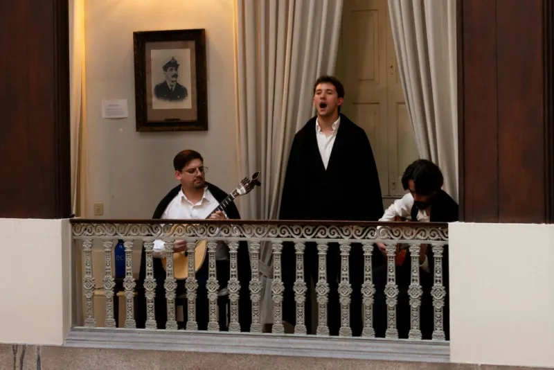 Palácio dos Viscondes de Pereira Machado: Espetáculo de Fado à moda de Coimbra + Bebida