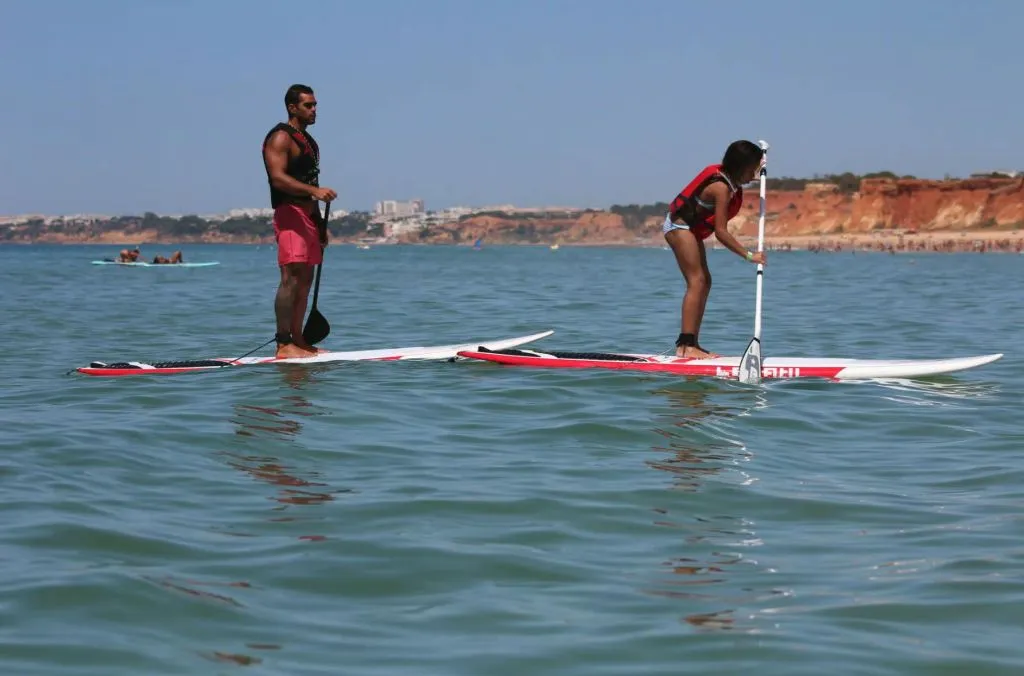 Vilamoura: Experiência de Stand-up Paddleboard