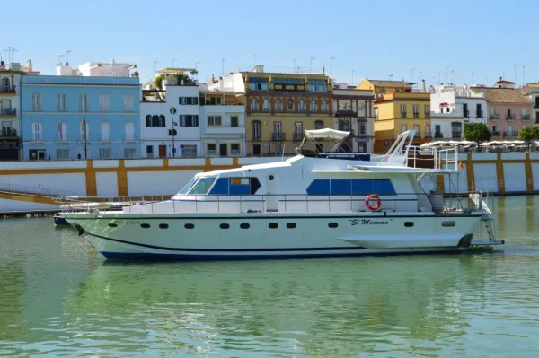 Sevilla: Crucero en barco con bebida y aperitivo