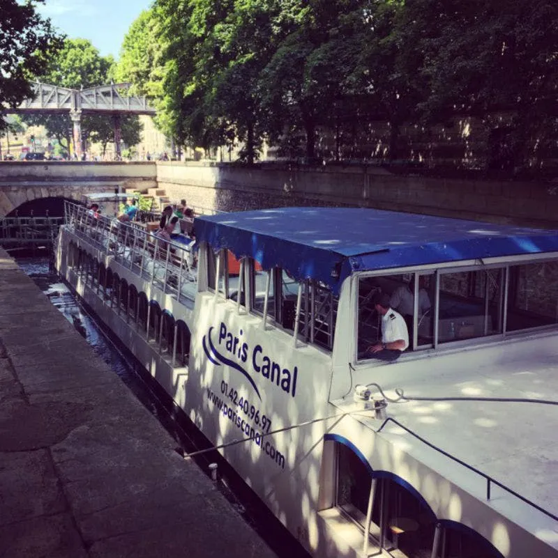 Canal Saint-Martin and Seine River Cruise
