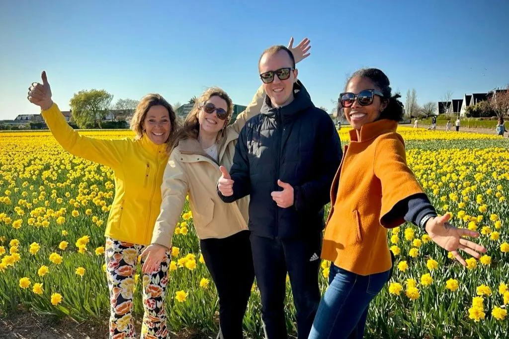 Lisse: Visita Privada en Bicicleta a los Campos de Tulipanes + Bebidas
