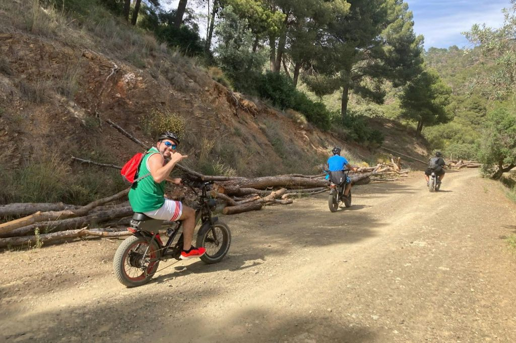 Málaga: Alquiler de bicicletas E-Fat de 4 horas