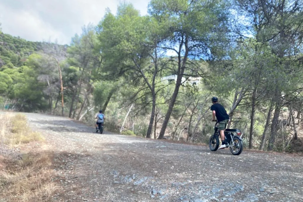 Málaga: Alquiler de bicicletas E-Fat de 4 horas