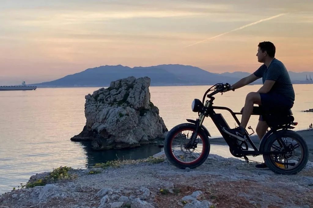 Málaga: Alquiler de bicicletas E-Fat de 4 horas