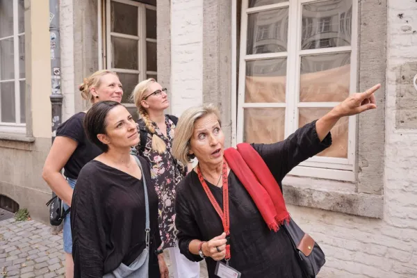 Düsseldorf: tour guidato a piedi del centro storico in tedesco