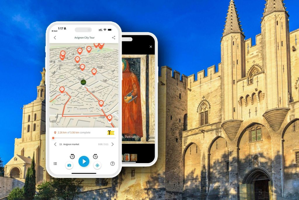 Avignon : Audio Guide App by TouringBee