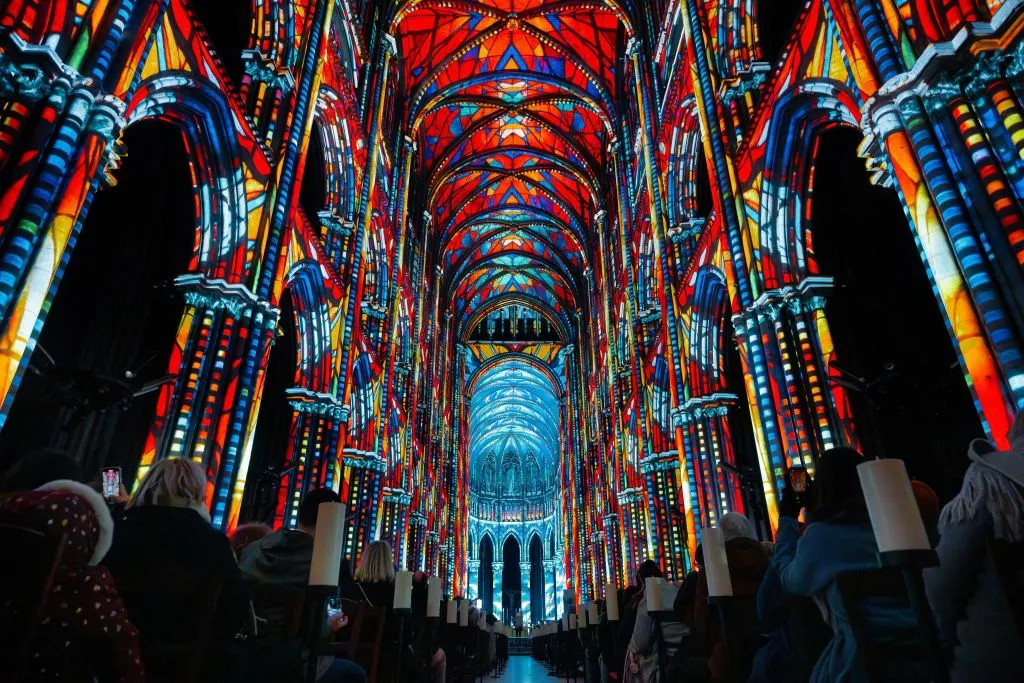 Luminiscence Strasbourg : expérience lumineuse immersive