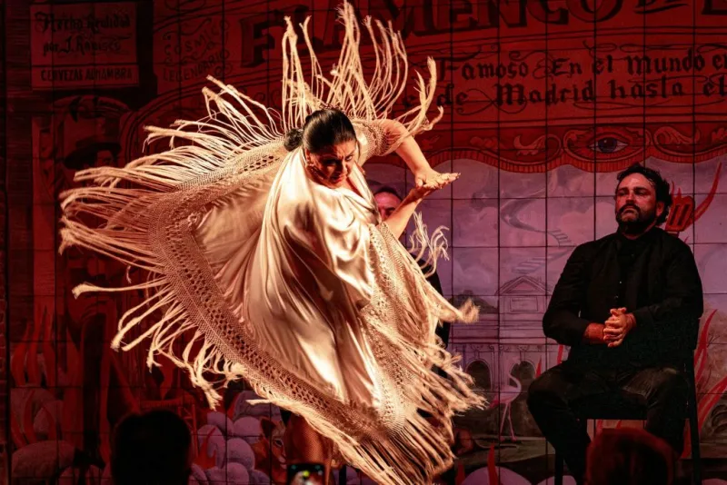 Madrid: Flamenco Show at Flamenco de Leones with a Drink