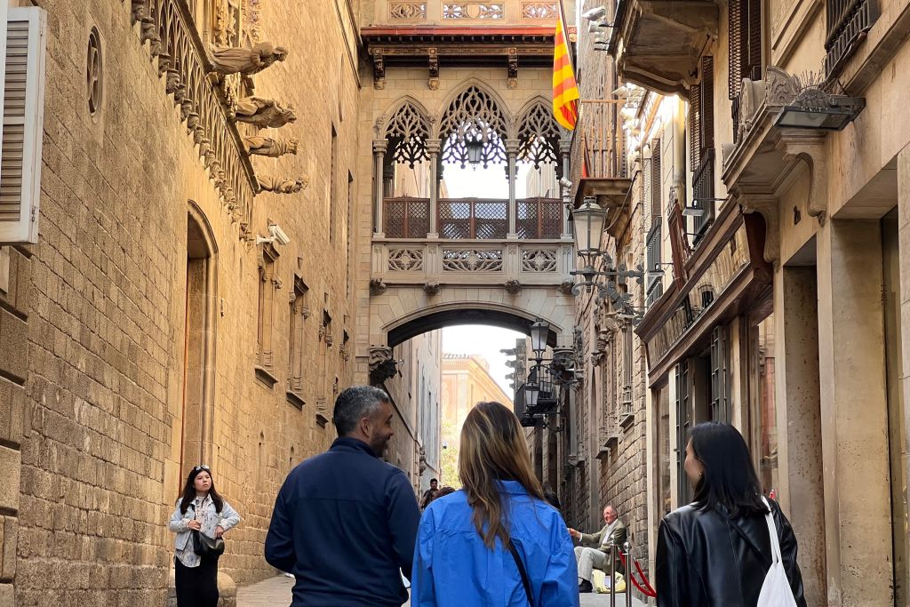 Barcelona: Gothic Quarter Tour with Flamenco Show + Tapas Dinner