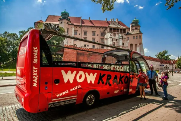 Wow Krakow: Excursão de autocarro Hop-on Hop-off de 4, 24 ou 48 horas
