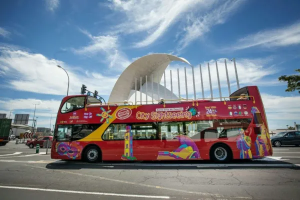 Santa Cruz de Tenerife: Excursão de autocarro hop-on hop-off de 24 ou 48 horas