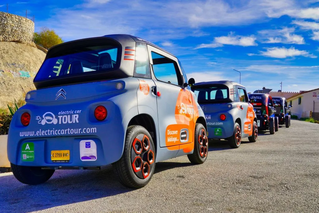 Parque Natural Montes de Málaga: Visita Guiada en Coche Eléctrico + Comida