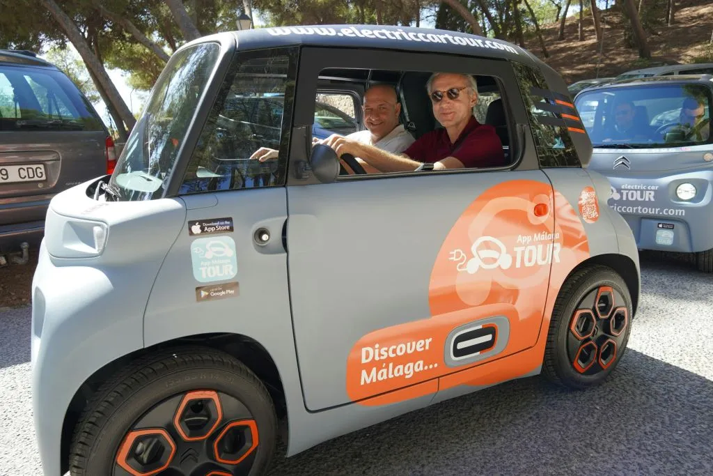 Parque Natural Montes de Málaga: Visita Guiada en Coche Eléctrico + Comida