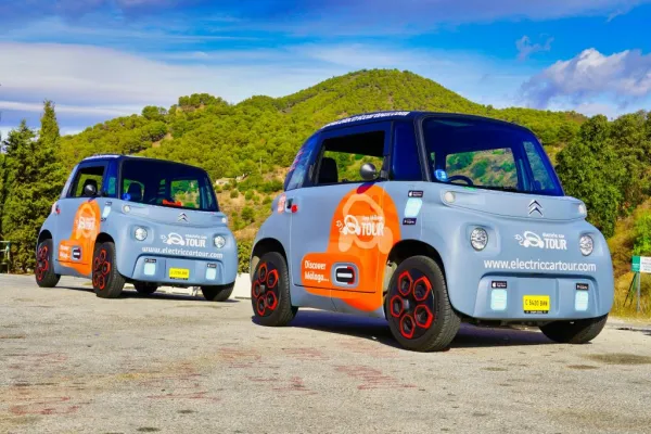 Montes de Málaga Natural Park: Guided Electric Car Tour + Lunch