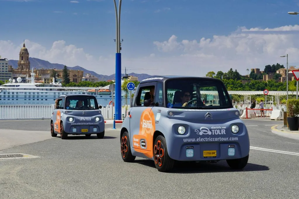 Parque Natural Montes de Málaga: Visita Guiada en Coche Eléctrico + Comida