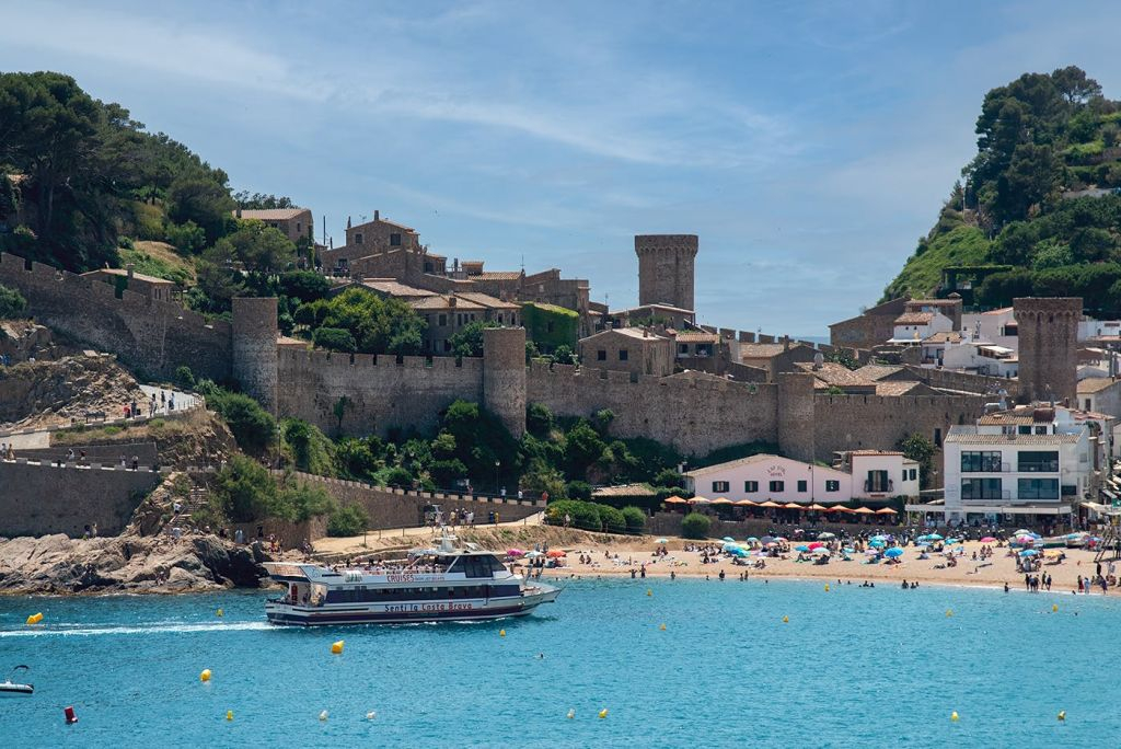 Tossa de Mar: Ferry de ida y vuelta desde Lloret de Mar