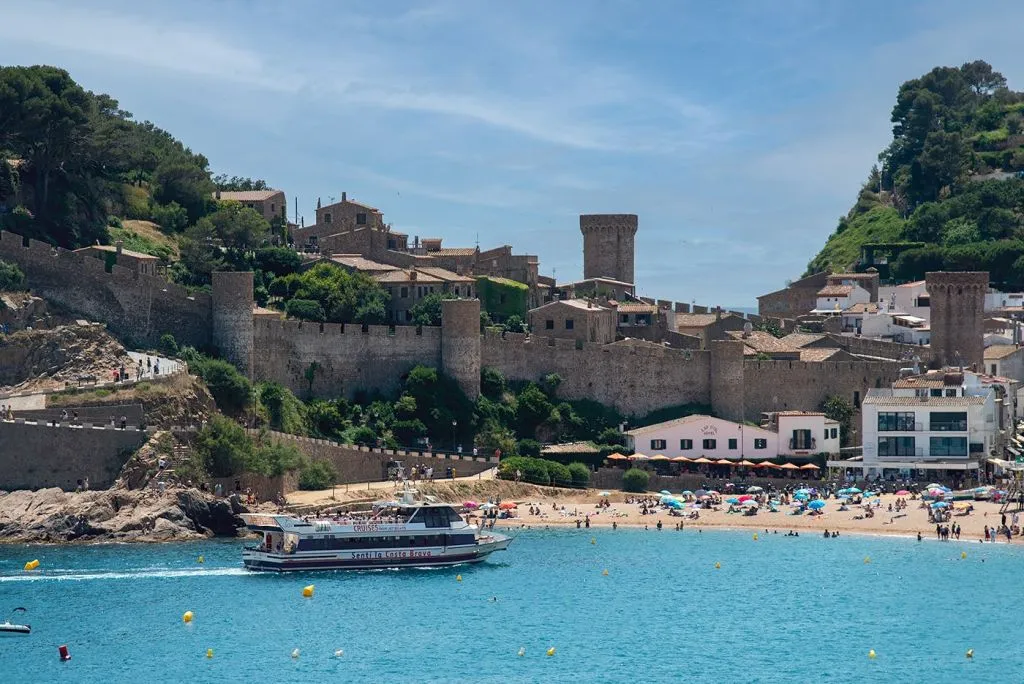 Tossa de Mar: Ferry de ida y vuelta desde Lloret de Mar