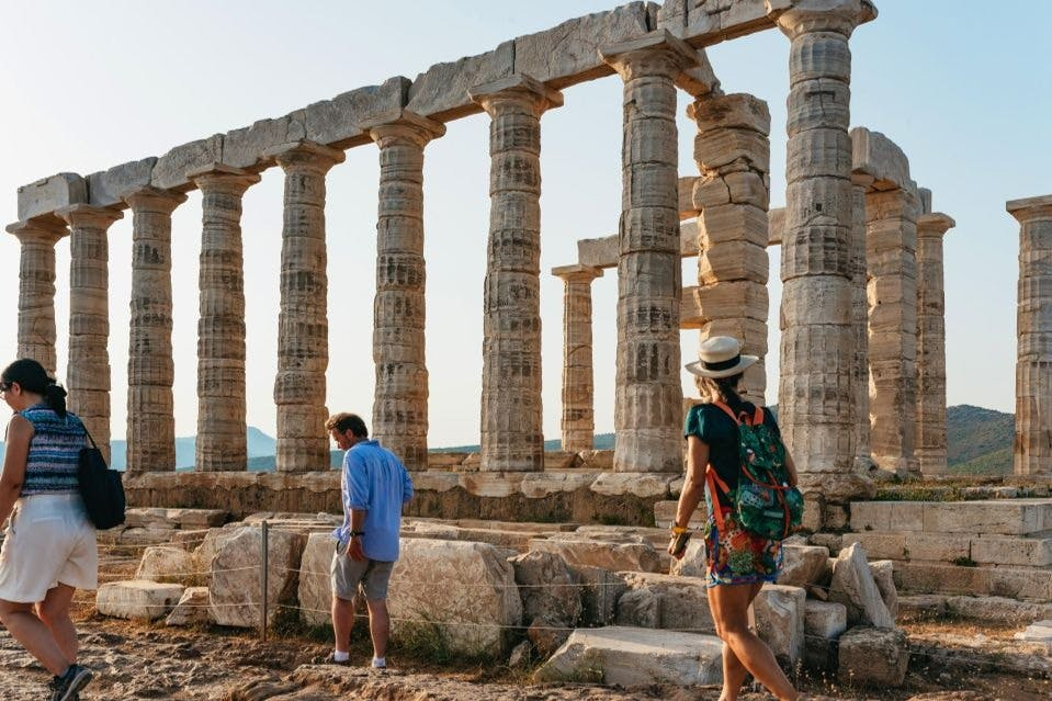 Capo Sounion e il Tempio di Poseidone: Tour al tramonto da Atene