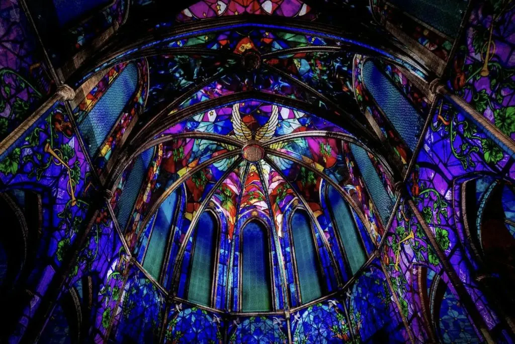 Basilica de Santa Maria del Pi: LUMINISCENCE Show Entry