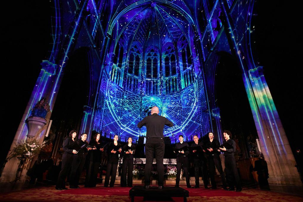 Basilica de Santa Maria del Pi: LUMINISCENCE Show Entry