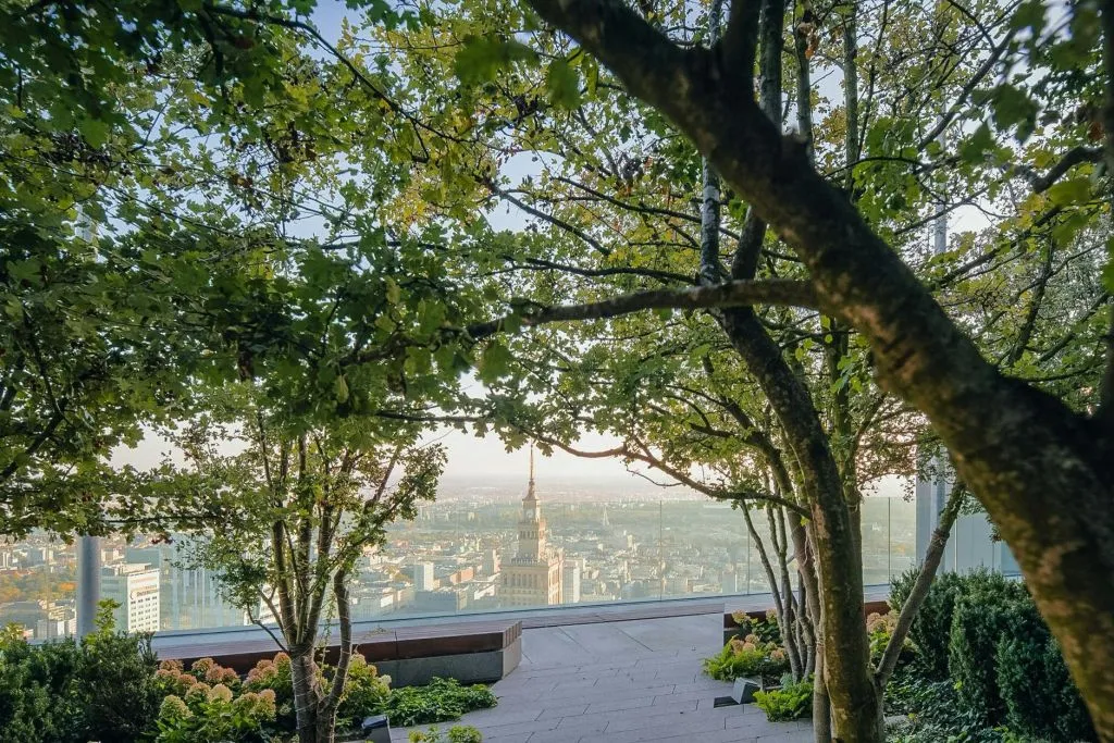 Highline Varsóvia: Bilhete de entrada + acesso ao bar do terraço