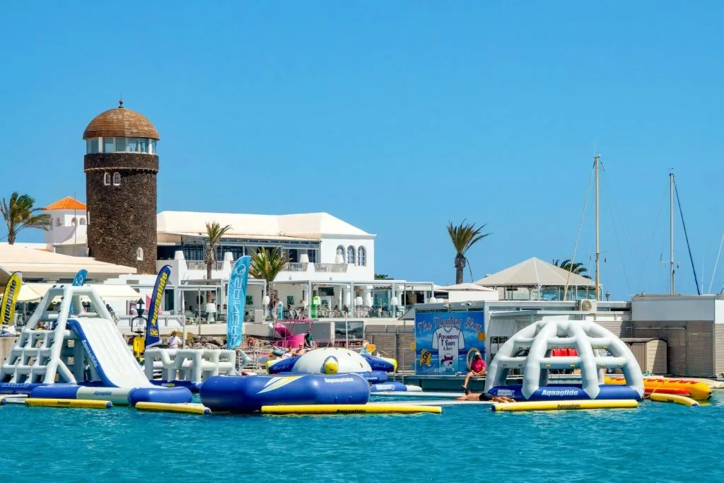 Fuerteventura: Puerto Castillo Floating Waterpark