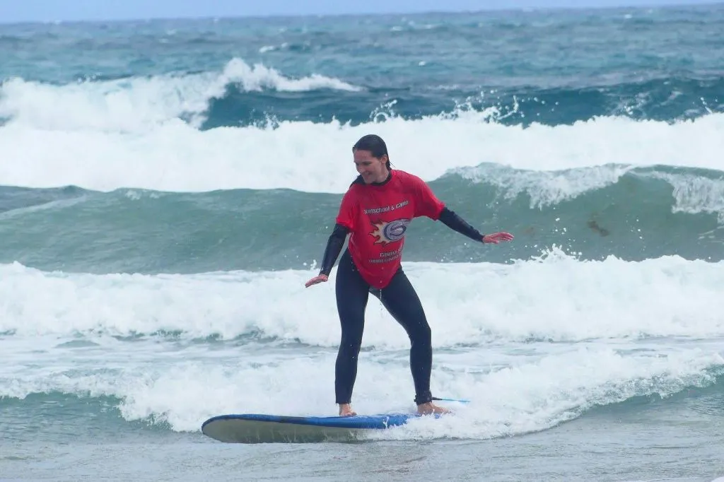 Plage de Famara : Leçon de surf de 4 heures
