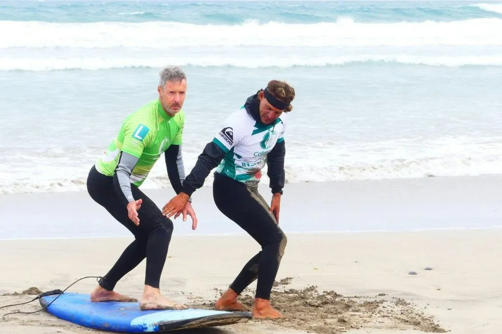 Plage de Famara : Leçon de surf de 4 heures