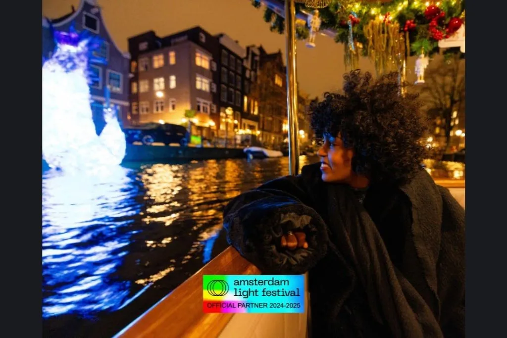Amsterdam Light Festival: Luxury Boat Cruise + Optional Unlimited Drinks