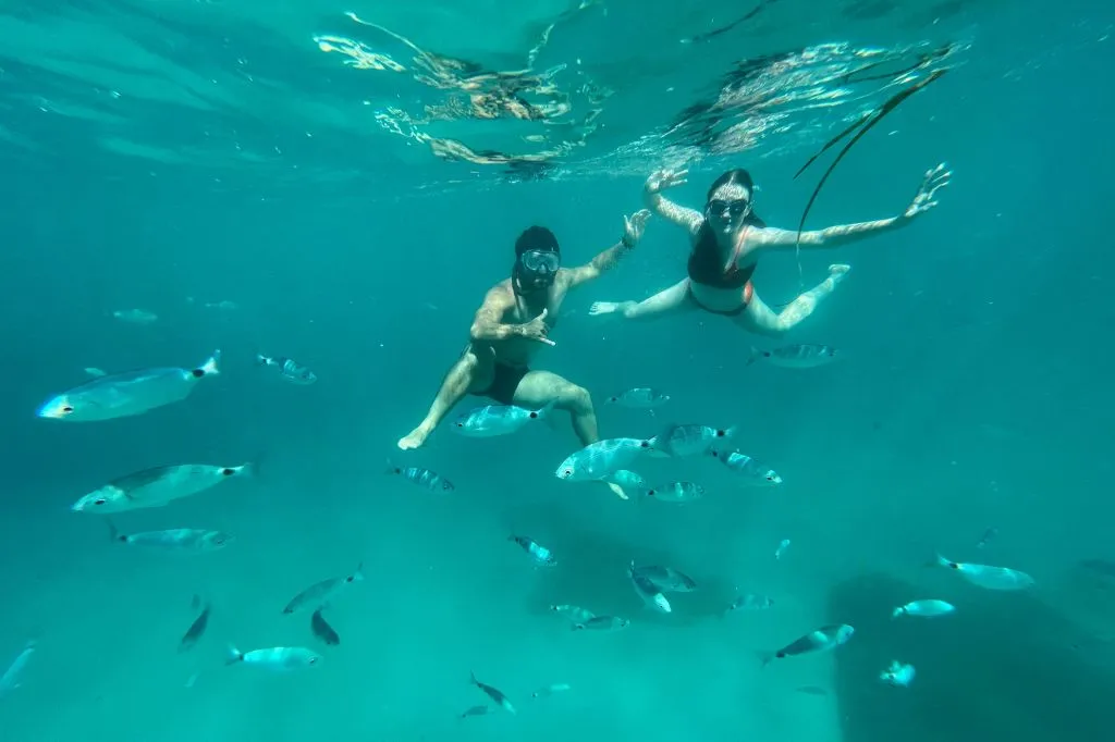 Cagliari: Tour guidato in barca + soste per nuotare + snorkeling + bicchiere di Prosecco