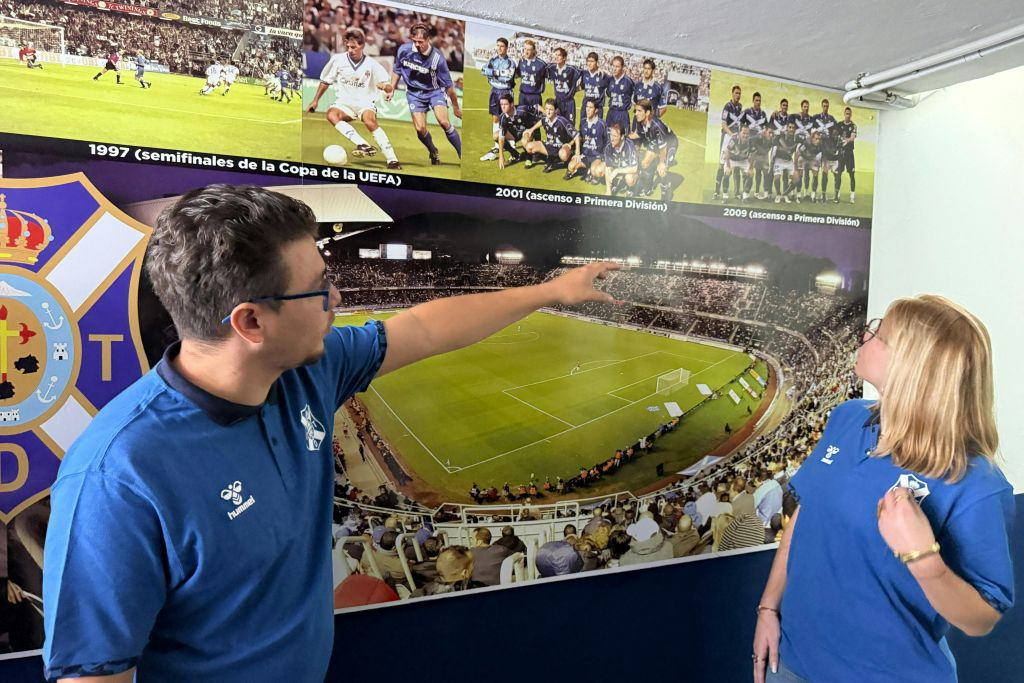 Estadio Heliodoro Rodríguez López: Tour guiado