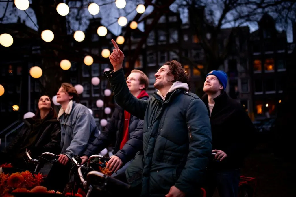 Amsterdam Light Festival: Passeio guiado de bicicleta