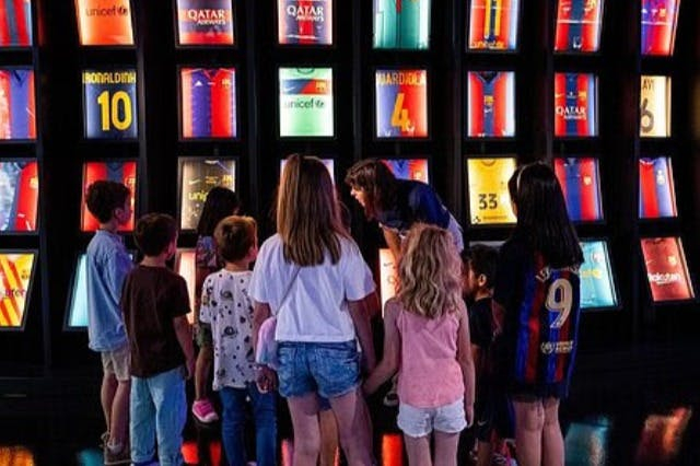 Barcelona: Guided Football Stadium Tour + Transfers + Drinks