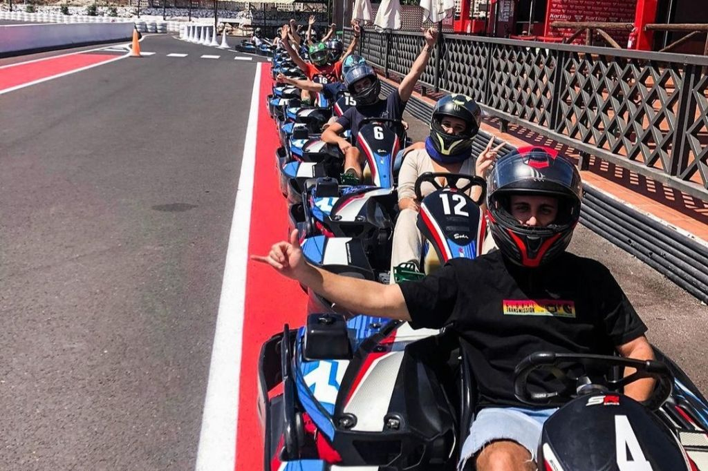 Tenerife: Carrera de karts al aire libre en Las Américas