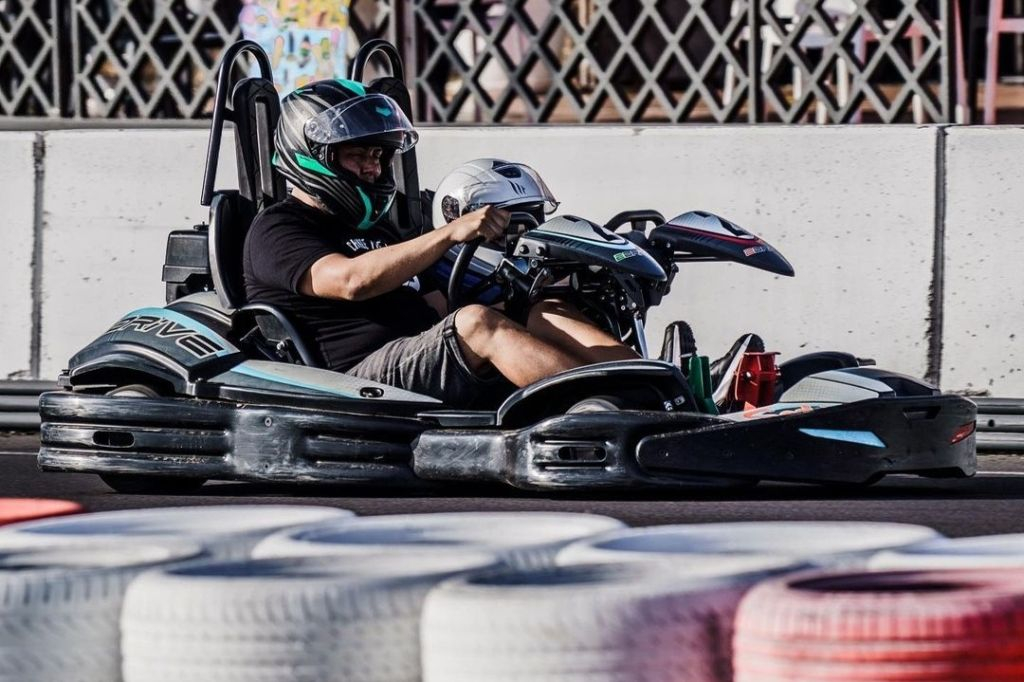 Tenerife: Carrera de karts al aire libre en Las Américas