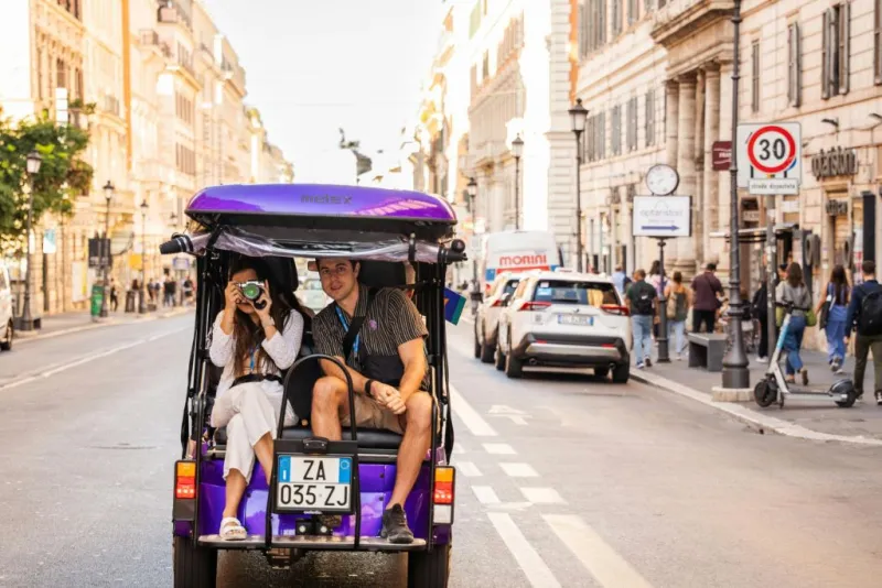 Galleria Borghese Ingresso riservato con audioguida + Tour privato di Roma in golf cart