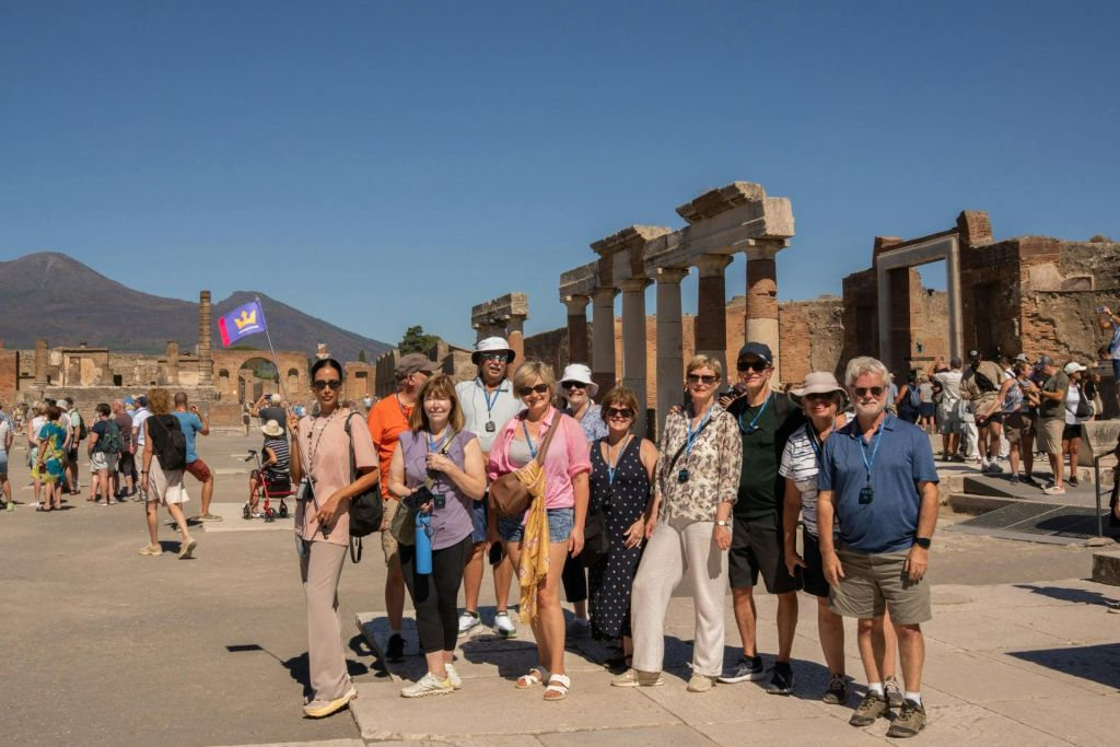 Pompeya y Sorrento: Excursión de un día en grupo reducido desde Roma