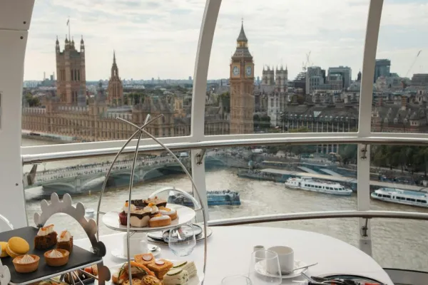 London Eye: Fast Track Ticket + Afternoon Tea Experience + Lounge Access