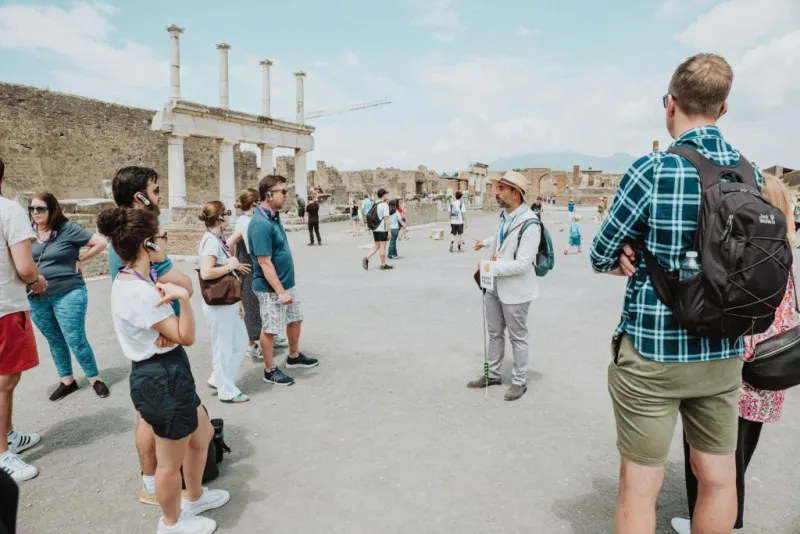 Pompei ed Ercolano: Tour guidato per gruppi ristretti da Sorrento